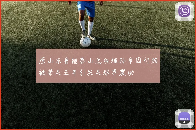 原山东鲁能泰山总经理孙华因行贿被禁足五年引发足球界震动